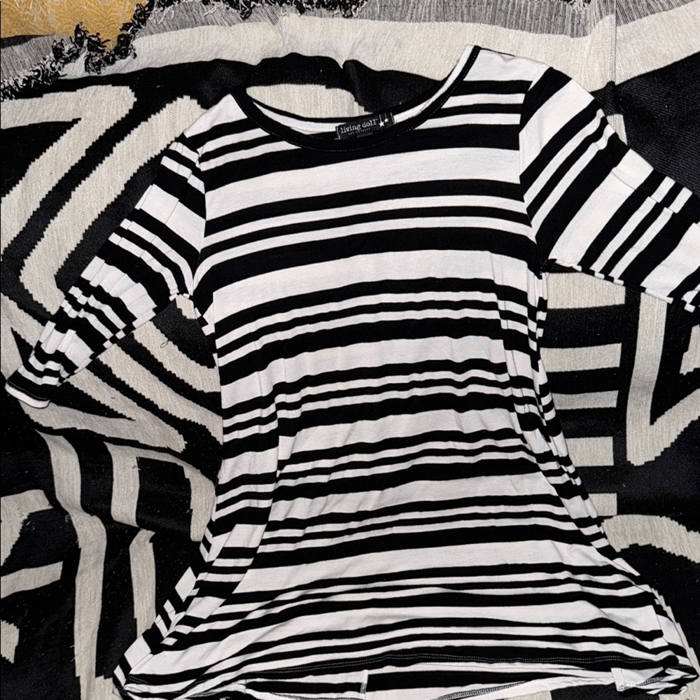 Living Doll Striped dress